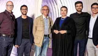 العمل الفائز ابتكره طلاب الهندسة المعمارية بالجامعة الأميركية بالشارقة