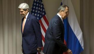  سيرغي لافروف  و جون كيري 