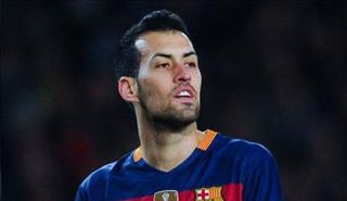 لسيرخيو بوسكيتس لاعب برشلونة الإسباني
