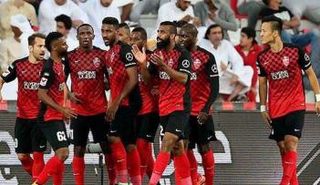 فرحة لاعبي الأهلي