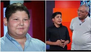 الطفلان زين عبيد و محمد عزيز الحديجي
