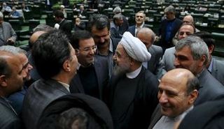 الرئيس الإيراني حسن روحاني