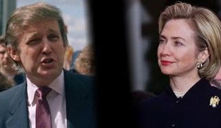 هيلاري كلينتون ودونالد ترامب