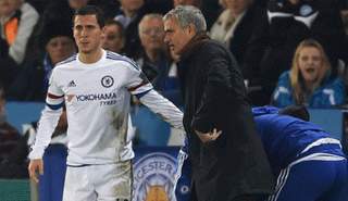 هازارد ومورينيو