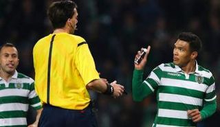  تيوفيلو جوتيريز مهاجم سبورتينج لشبونة البرتغالي 