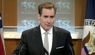 جون كيربي المتحدث باسم الخارجية الأمريكية يتحدث في واشنطن