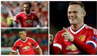 روني ومارسيال وماتا