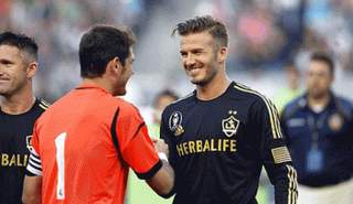 كاسياس وبيكهام