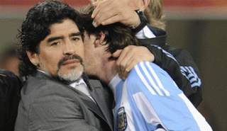 مارادونا وميسي