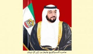 الشيخ خليفة بن زايد آل نهيان رئيس الدولة