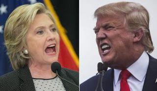 كلينتون وترامب