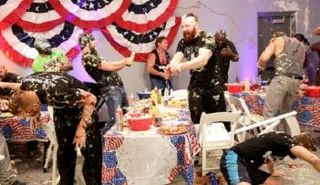 كل أصناف الطعام تم استخدامها في الحرب