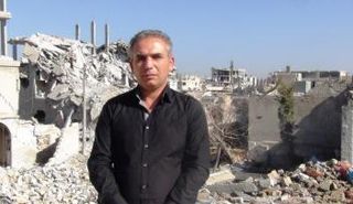 إدريس نعسان المسؤول بإدارة الشؤون الخارجية في عين العرب 