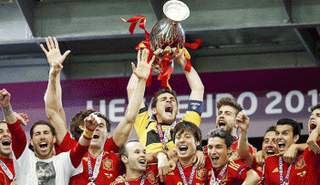 منتخب إسبانيا بطل يورو 2012