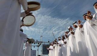 من فعاليات الرقص الإماراتي