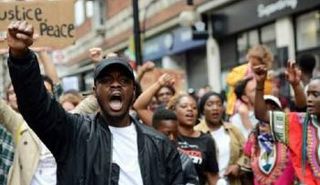 مظاهرات سابقة للسود ببريطانيا