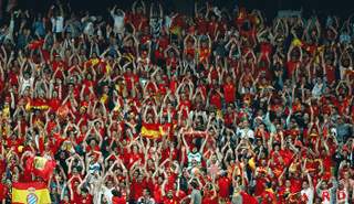 جماهير إسبانية