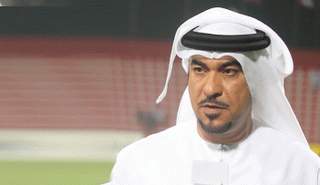 عبد المجيد حسين مدير النادي الأهلي الإماراتي 