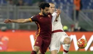 محمد صلاح نجم روما الإيطالي