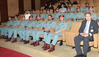 اللواء محمد العوضي المنهالي وكيل وزارة الداخلية المساعد للموارد والخدمات المساندة بالإنابة خلال الورشة