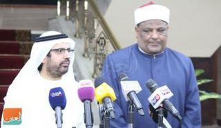 الدكتور علي راشد النعيمي خلال زيارته للأزهر الشريف