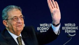 عمرو موسى الأمين العام السابق لجامعة الدول العربية
