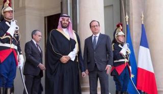 هولاند ومحمد بن سلمان - أرشيفية