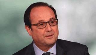 الرئيس الفرنسي فرانسوا هولاند