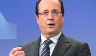 الرئيس الفرنسي فرنسوا هولاند