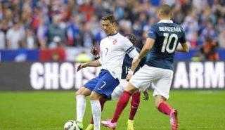 نجم منتخب البرتغال كريستيانو رونالدو.