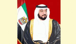 الشيخ خليفة بن زايد آل نهيان رئيس دولة الإمارات العربية المتحدة
