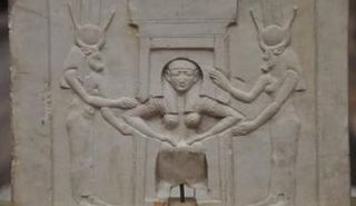 لوحة الولادة الفائزة في المسابقة الماضية