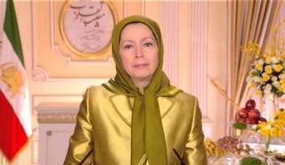  مريم رجوي رئيسة المجلس الوطني للمعارضة الإيرانية