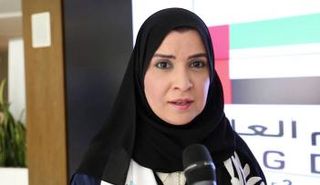 أمل القبيسي رئيس المجلس الوطني الاتحادي الاماراتي