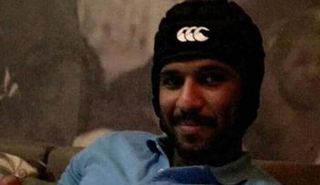 محمد العويس حارس مرمى فريق الشباب 