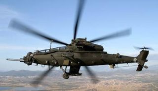 مروحية تركية تحلق جنوب البلاد