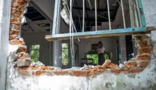 مسجد هدمة مخربون في بورما