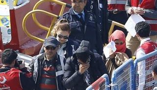 اللاجئون السوريون