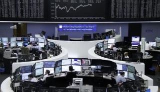 متعاملون في بورصة فرانكفورت للأوراق المالية
