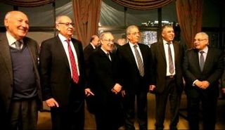 عدد من المثقفين والكتّاب والناشرين المصريين والعرب في ضيافة 