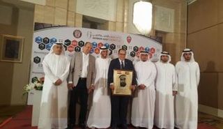 صورة تذكارية لحضور المؤتمر الصحفي