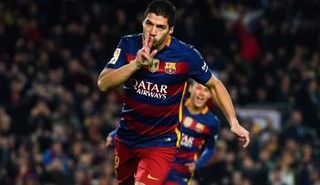 لويس سواريز مهاجم برشلونة الإسباني