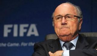 سيب بلاتر الرئيس الموقوف للاتحاد الدولي لكرة القدم (الفيفا)