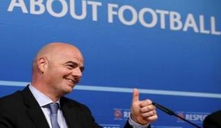 السويسري جياني إنفانتينو المرشح لرئاسة الاتحاد الدولي لكرة القدم