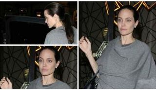  أنجلينا جولي تبدو شاحبة ولكن بصحة جيدة في لندن