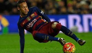 البرازيلي نيمار لاعب برشلونة الأسباني