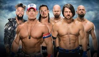 نزال بين فريق جون سينا وفريق ذا كلوب