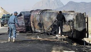 حادث تصادم في أفغانستان (صورة أرشيفية)