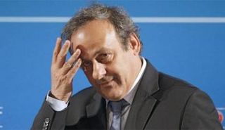 ميشيل بلاتيني رئيس الاتحاد الأوروبي لكرة القدم الموقوف عن عمله