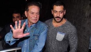 سلمان خان ووالده سليم خان